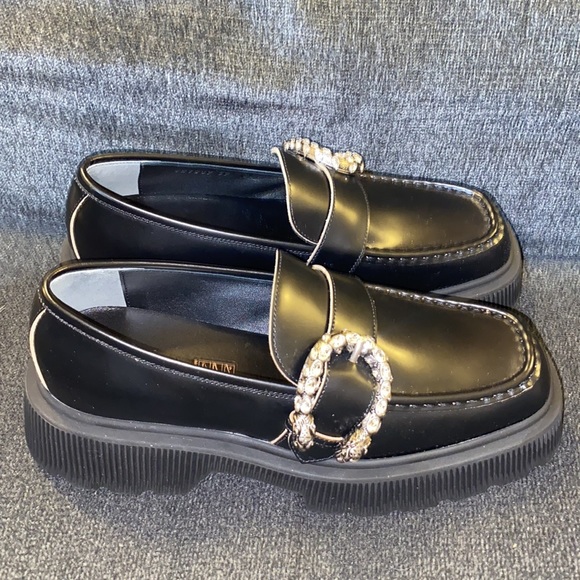 Gucci Black Dionysus Cordovan Lux Loafers Flats - Picture 2 of 11